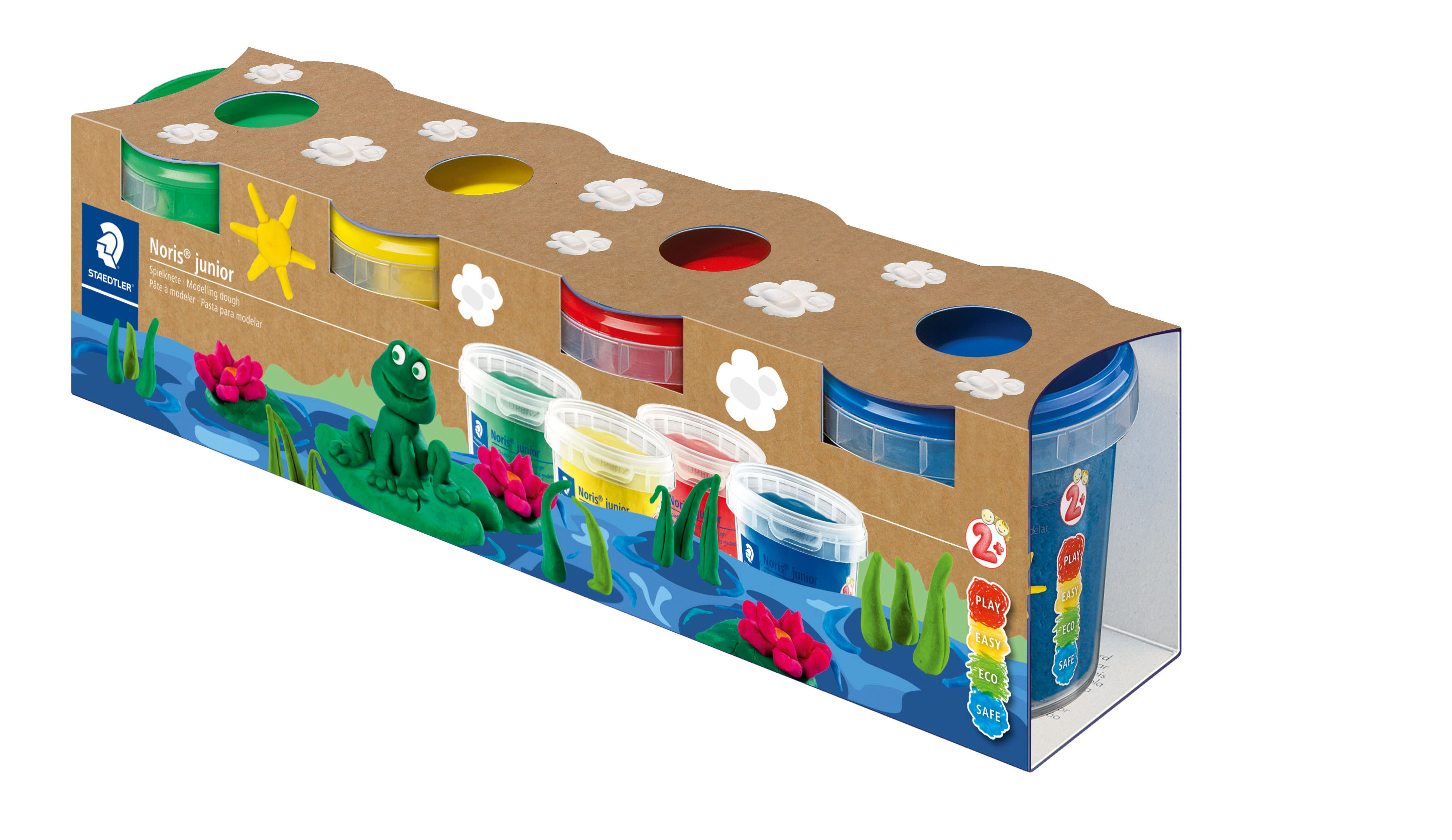 Spielknete Noris junior  Basisfarben