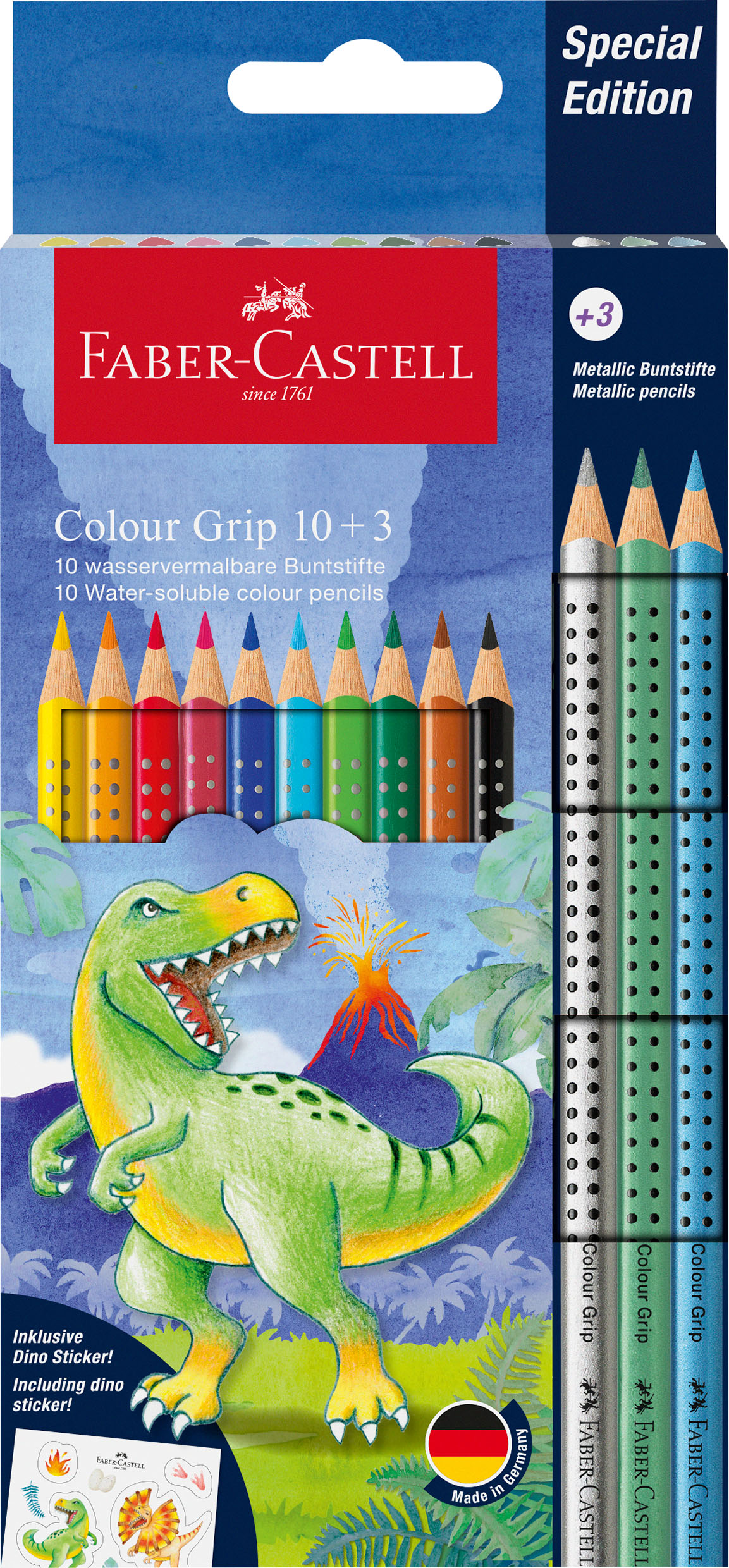 Buntstift Special Edition Dino 10+3
