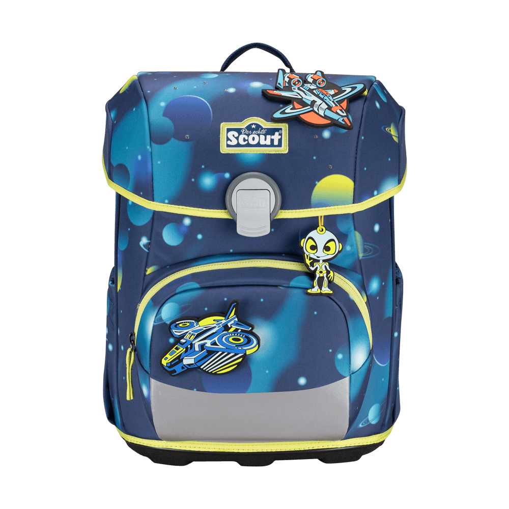 Scout Schulranzen-Set Neo LED Planets