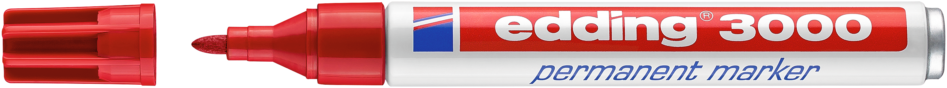 Edding Permanentmarker 3000 rot