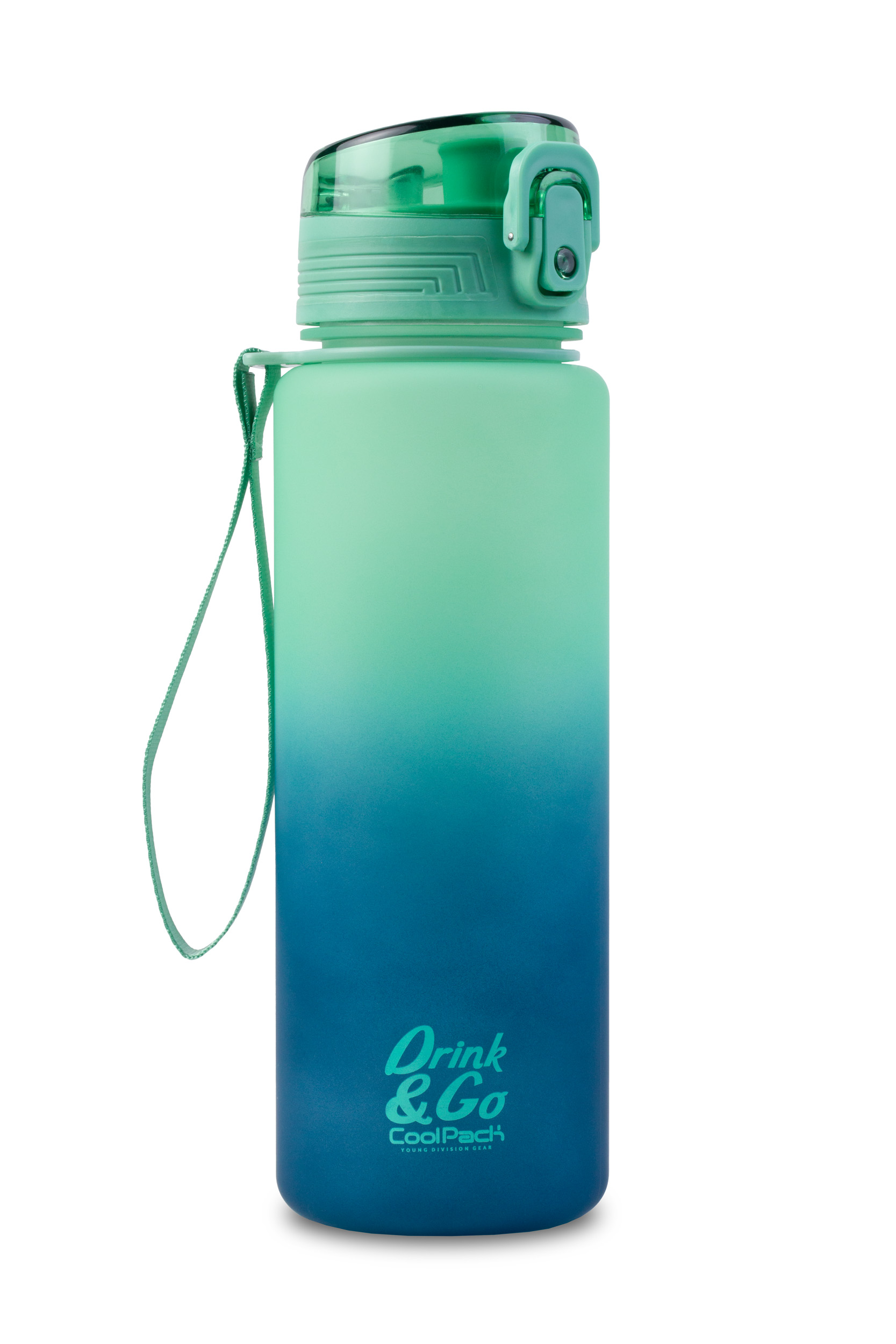 McNeill Wasserflasche BRISK Gradient Blue Lagoon 600ml