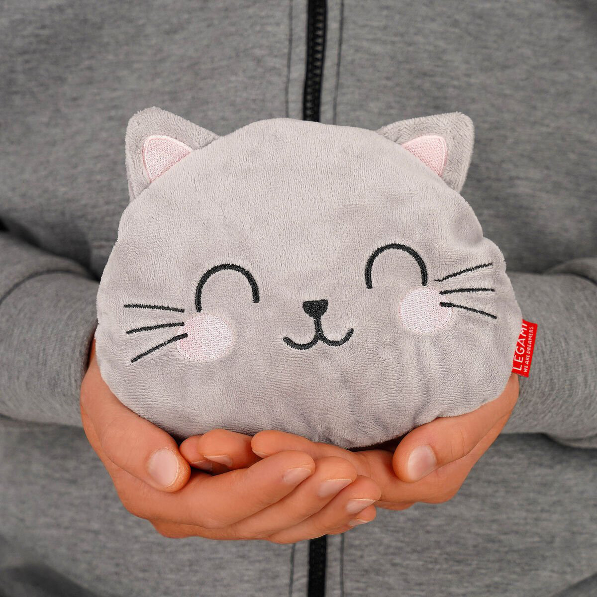 Legami Thermokissen Katze Kitty mit Leinsamen, Kätzchen Kitty Warm Cuddles