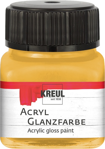 Kreul Acryl Glanzfarbe 20ml gold