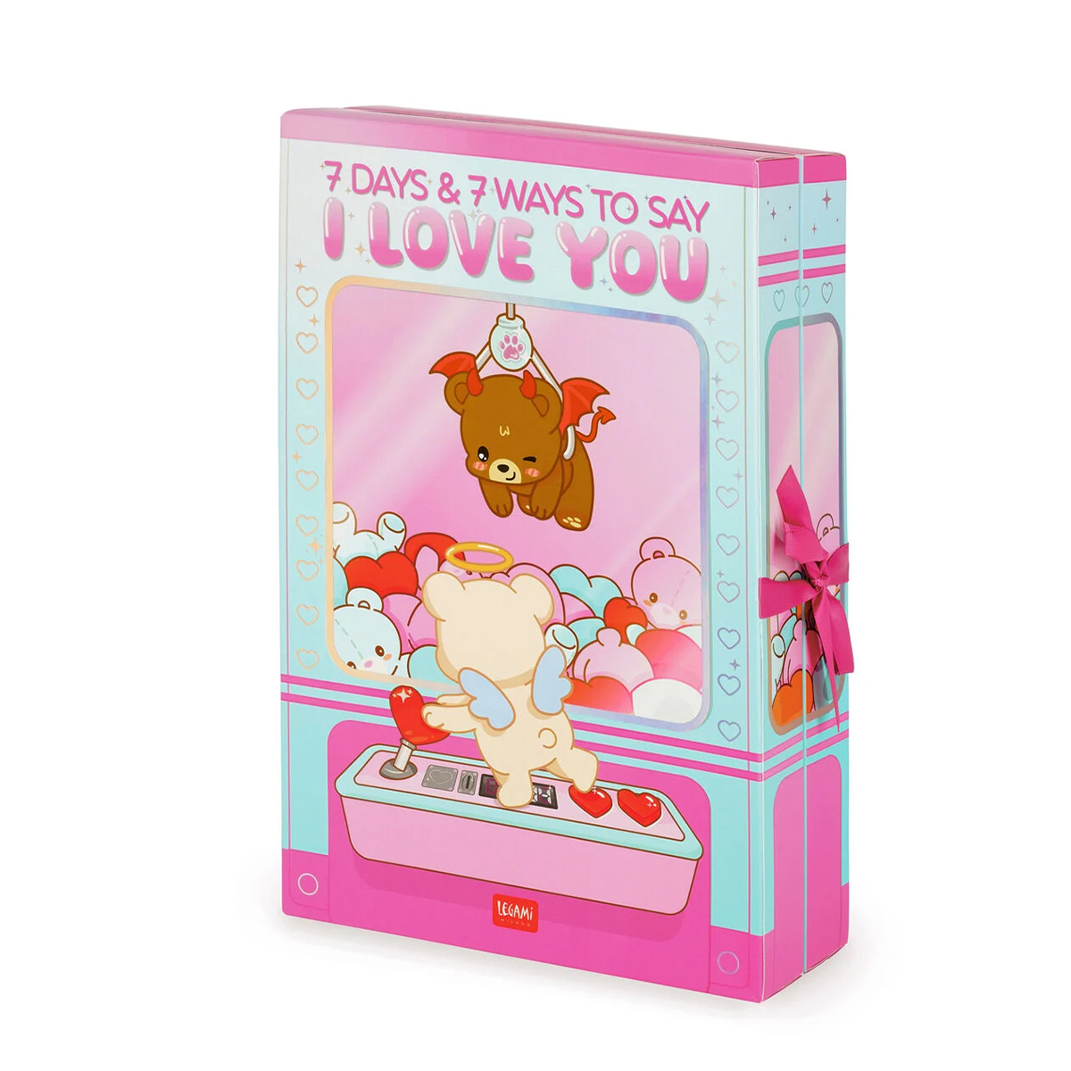 Legami Box mit 7 Überraschungen, 7 Days & 7 Ways to Say I Love You