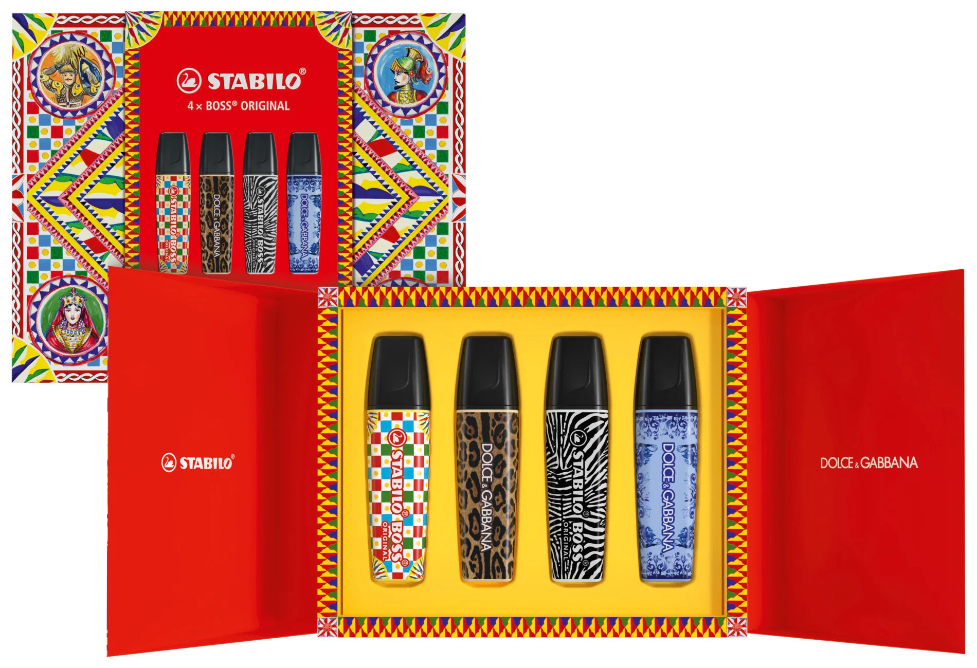 STABILO Textmarker BOSS ORIGINAL DOLCE & GABBANA Limited Edition