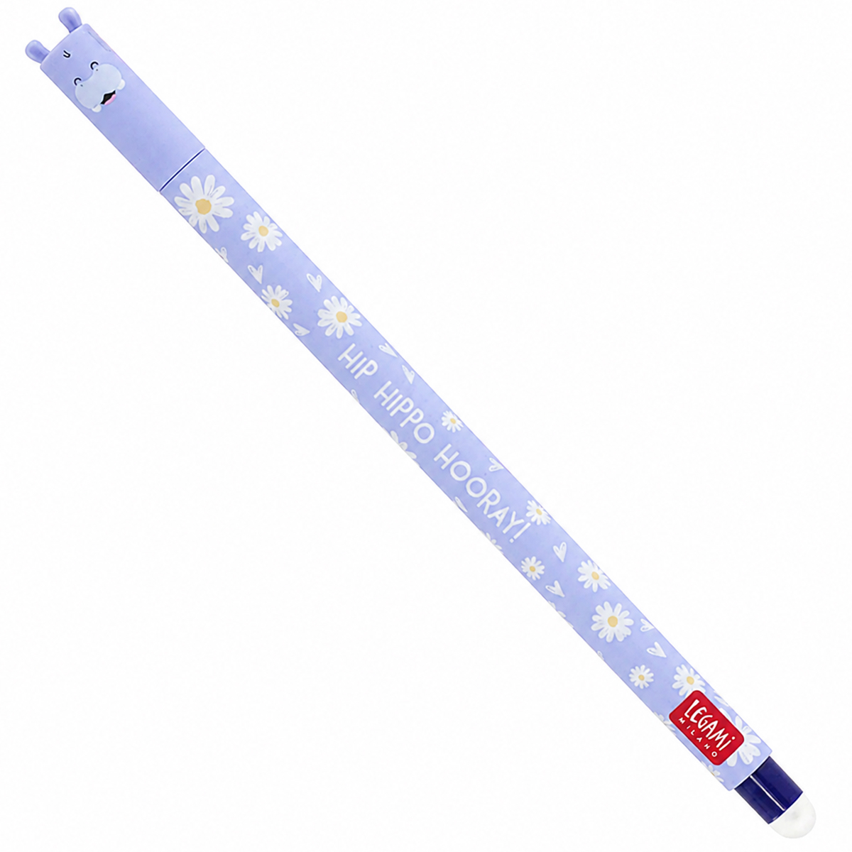 Legami Löschbarer Stift Hippo Hip Hippo Hooray! - Erasable Pen