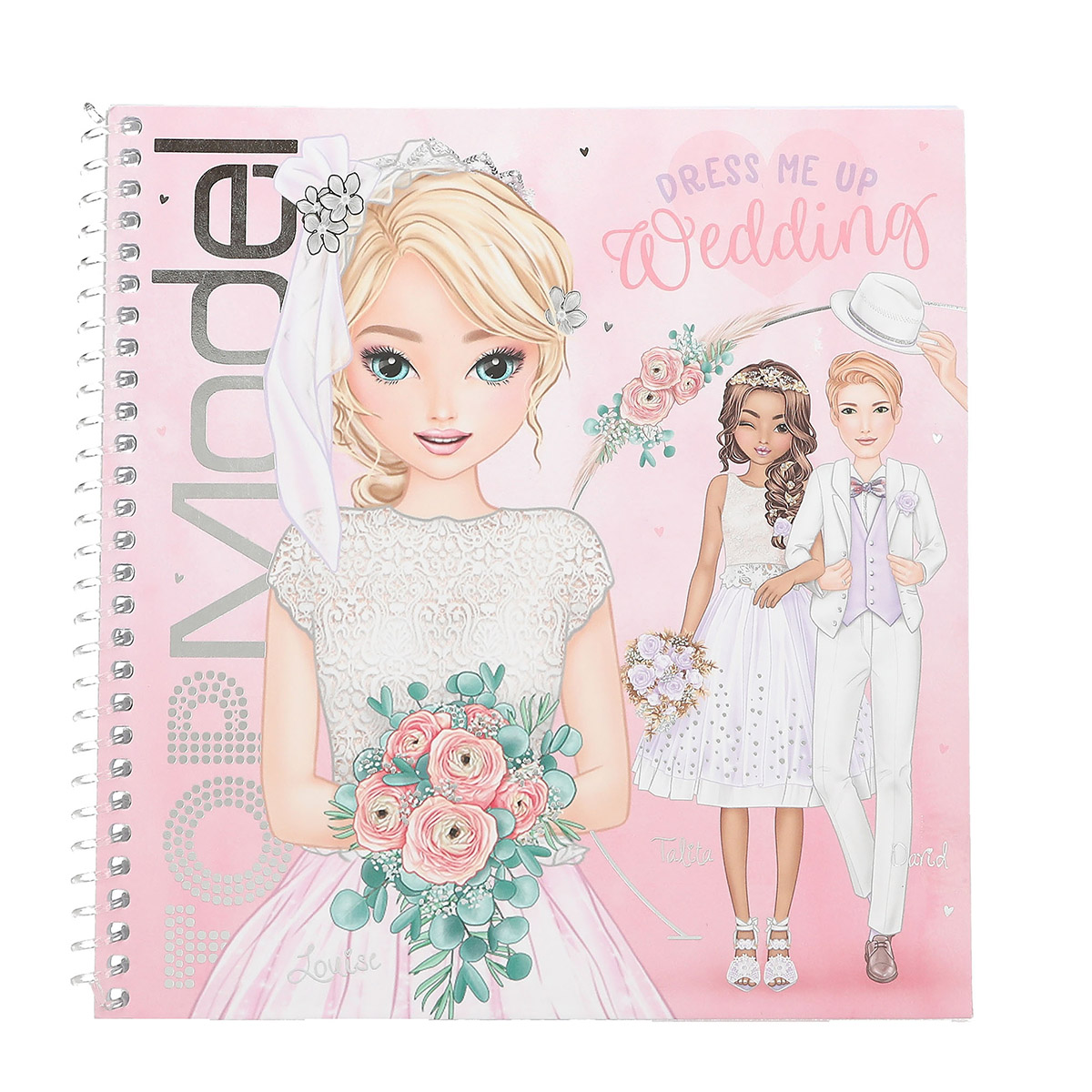 TOPModel Dress Me Up Stickerbuch Wedding mit 11 Stickerbogen, Depesche