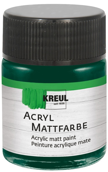 Kreul Acryl Mattfarbe 50ml tannengrün