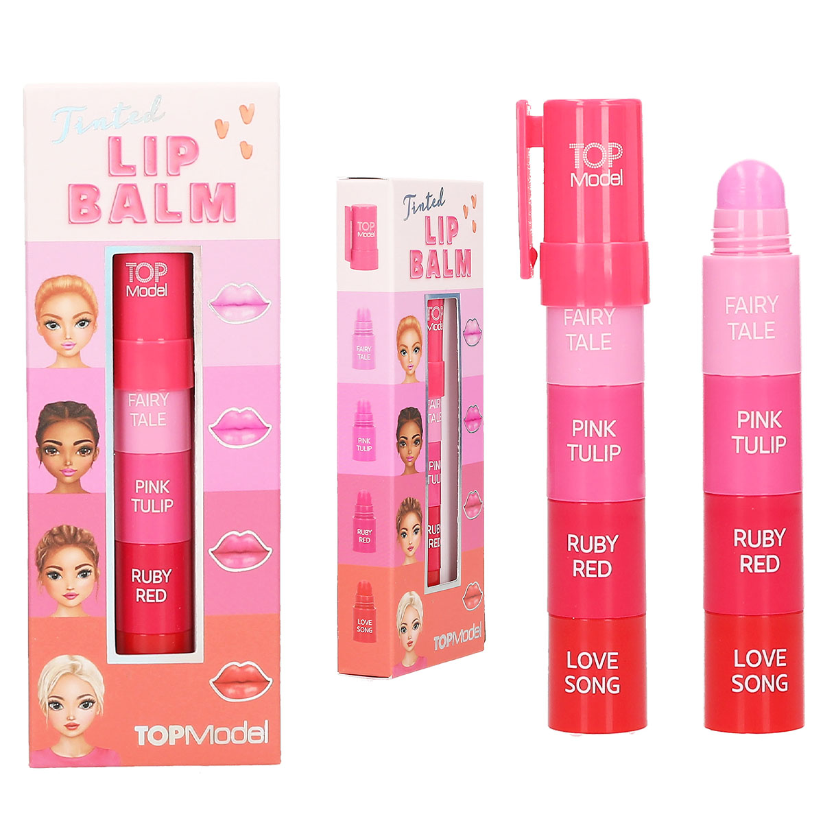 TOPModel Tinted Lipbalm BEAUTY and ME, Lippenpflegestift 4in1, Depesche