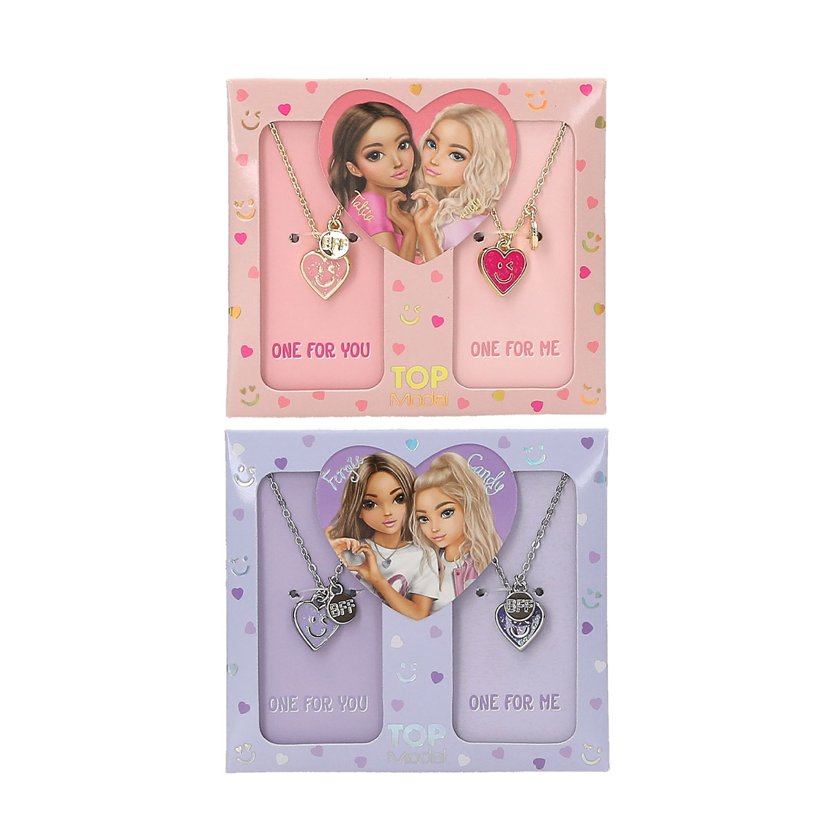 TOPModel BFF Ketten Set rosa oder lila, Depesche