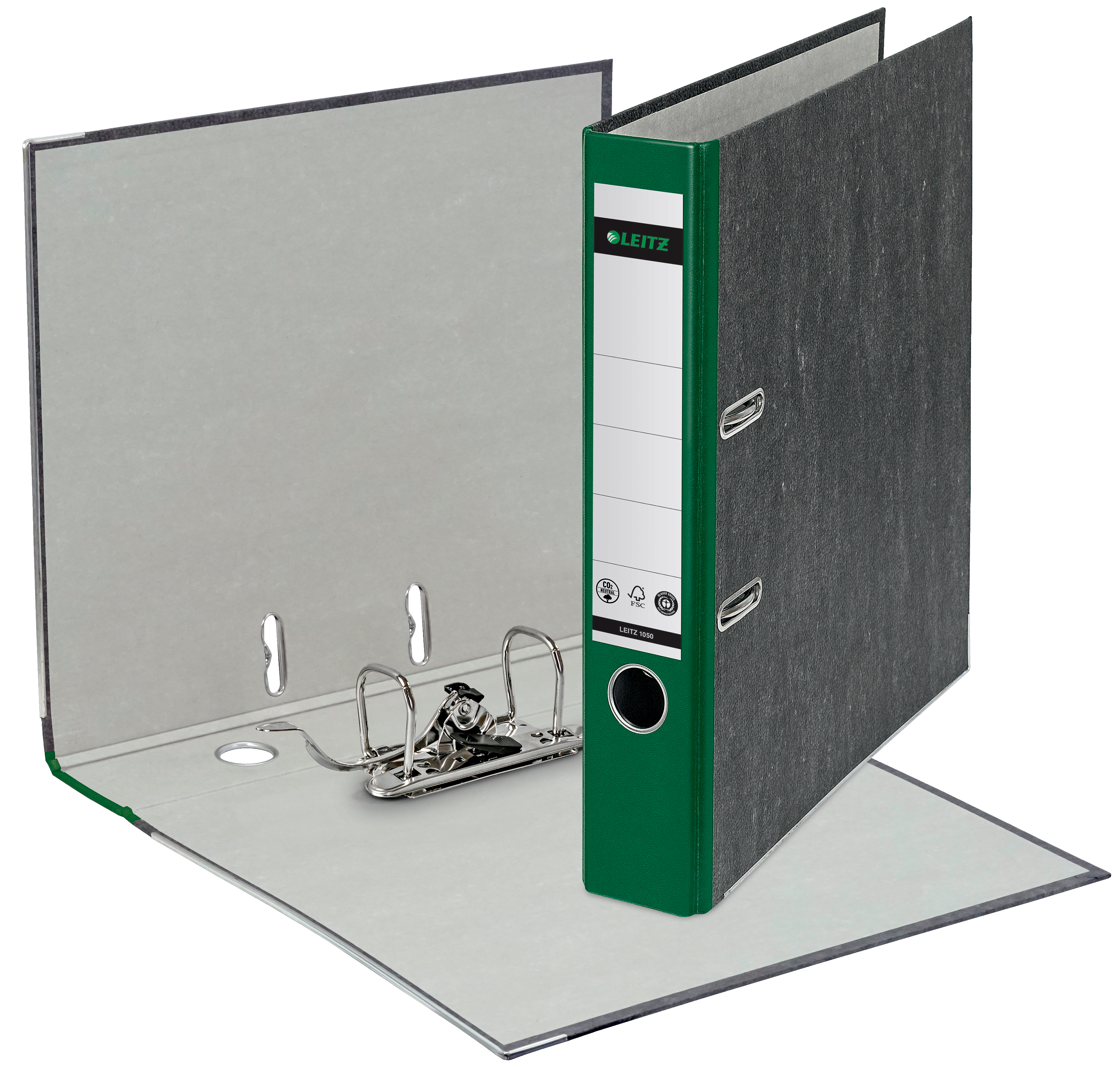 Qualitäts-Ordner 180° A4 50mm grün Leitz