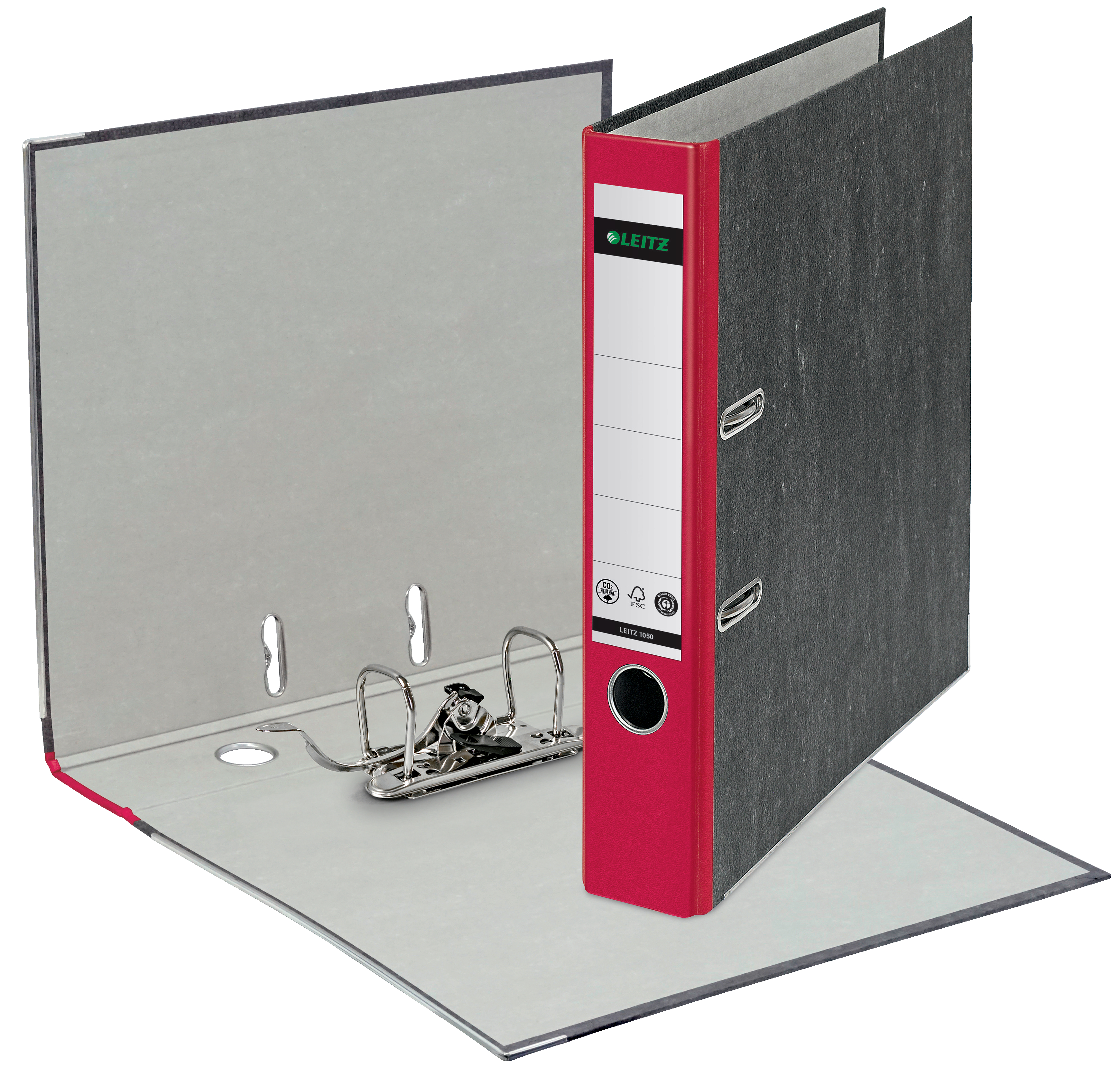 Qualitäts-Ordner 180° A4 50mm rot Leitz