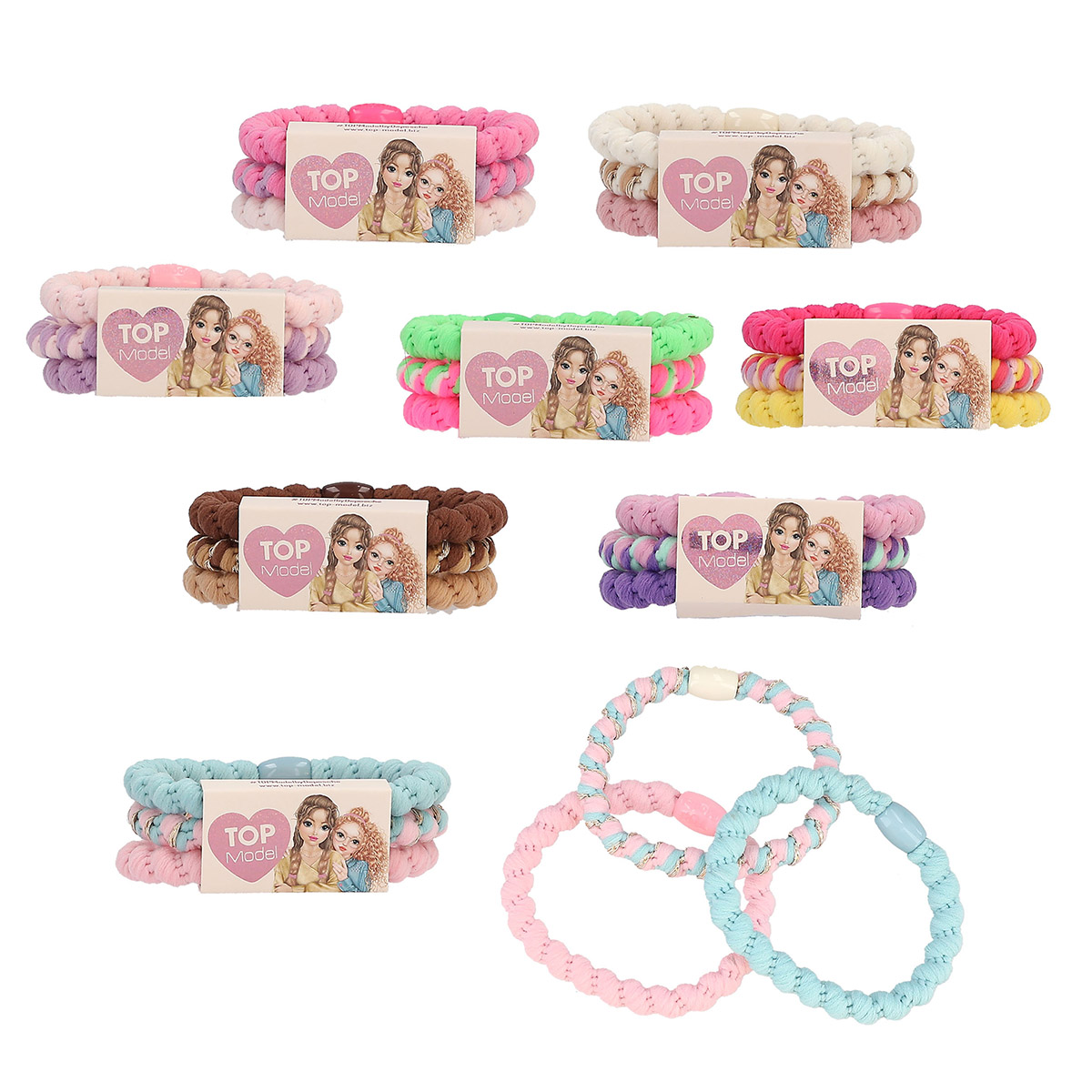 TOPModel Haargummi Set/3, Depesche