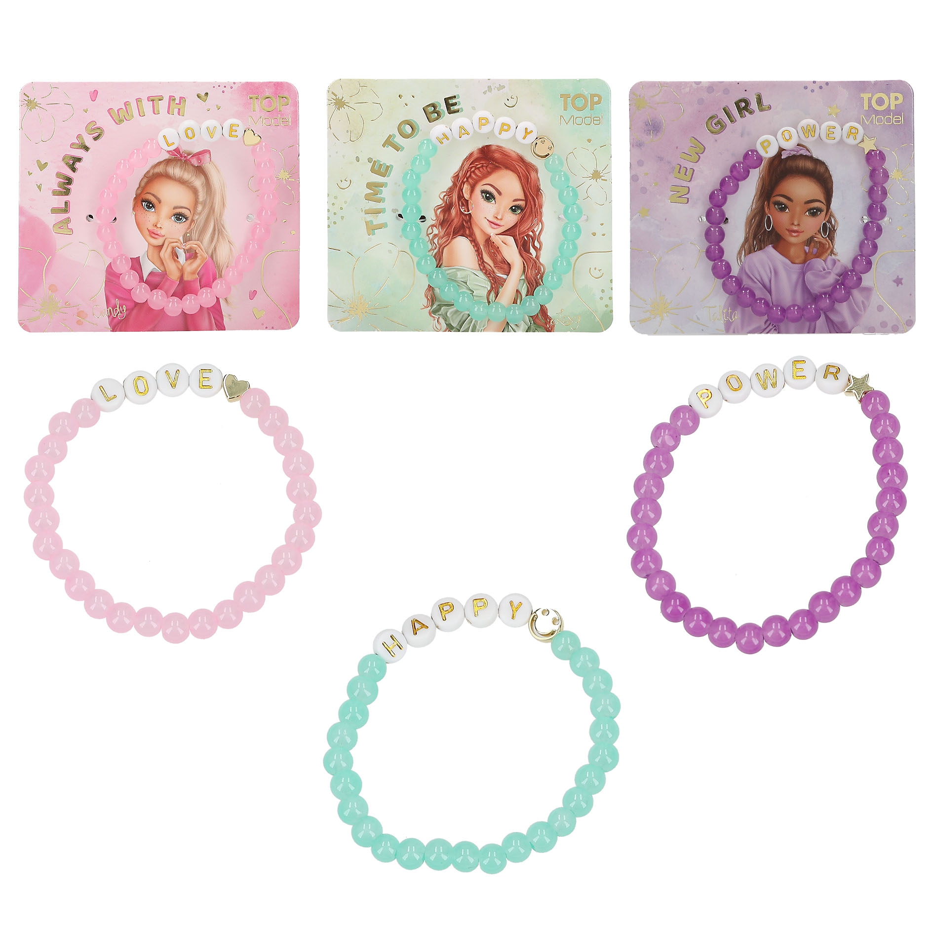 TOPModel Armband mit Botschaft, Depesche