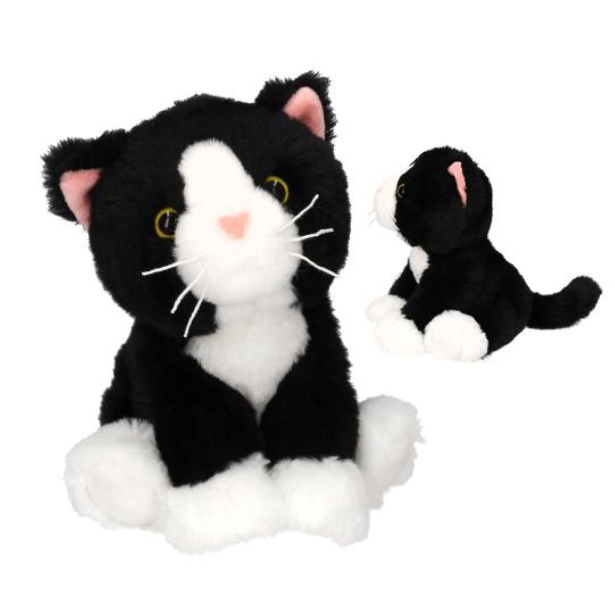 TopModel Plüschkatze schwarz 
