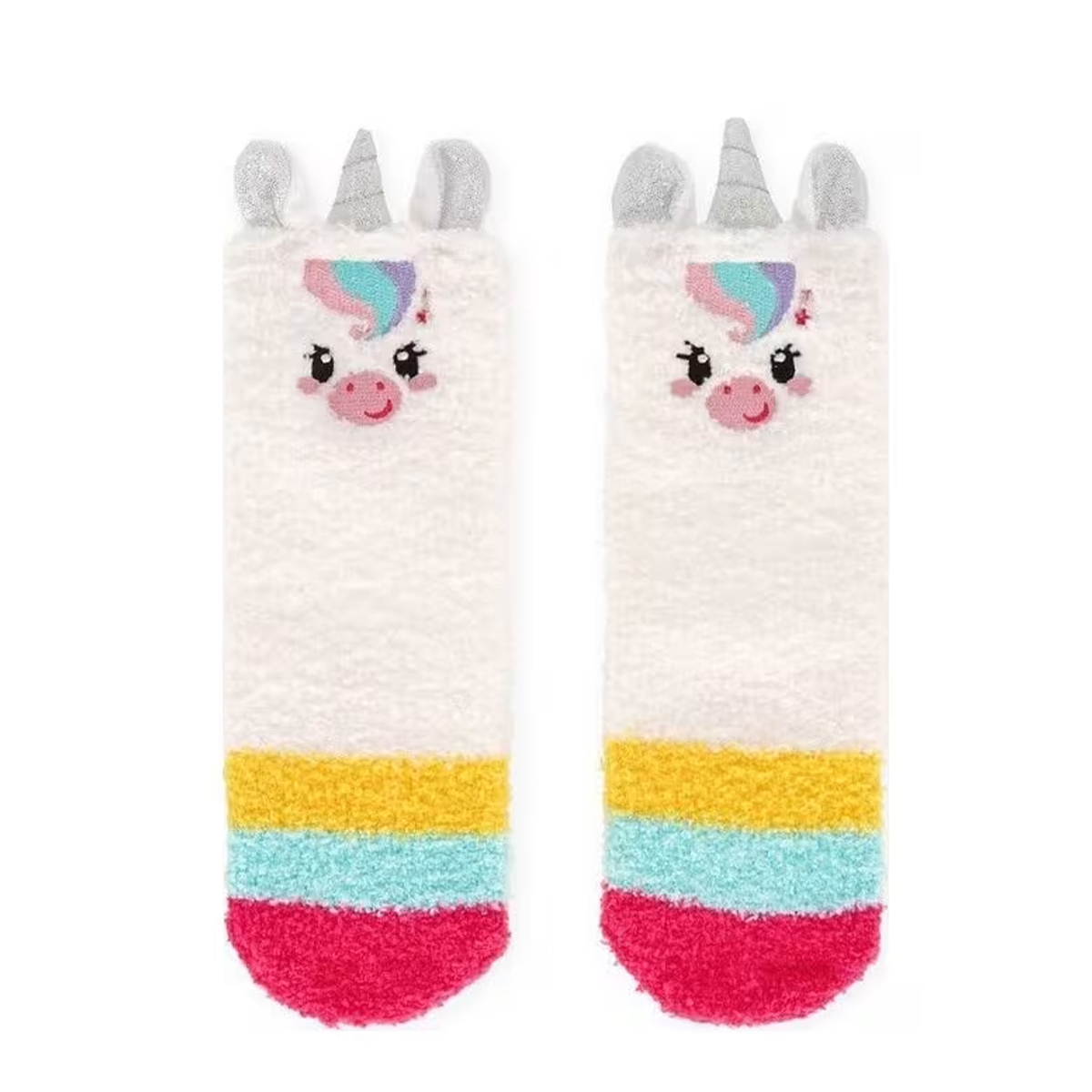 Legami Anti-Rutsch-Socken Einhorn, kuschelige Socken für Kinder, Unicorn It’s a Match!