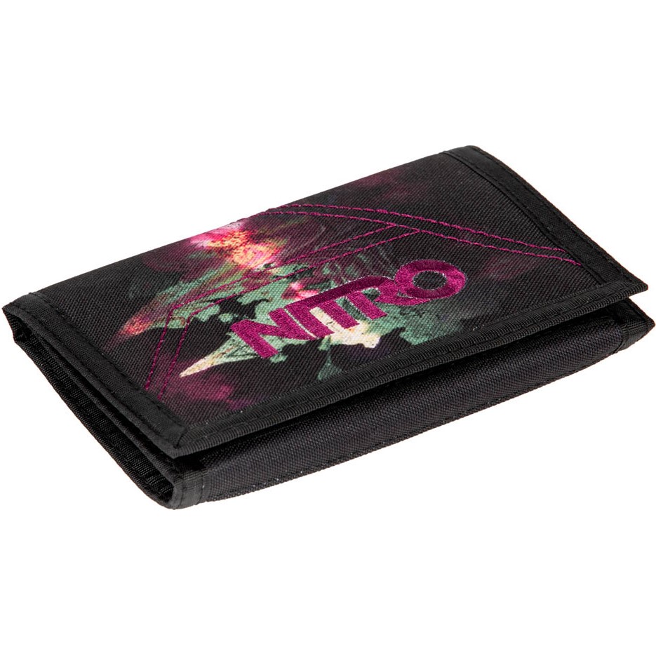 NITRO Geldbeutel Wallet Black Rose