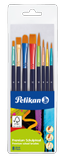 Pinsel-Set Pelikan Pinselset mit 8 Synthetikpinseln