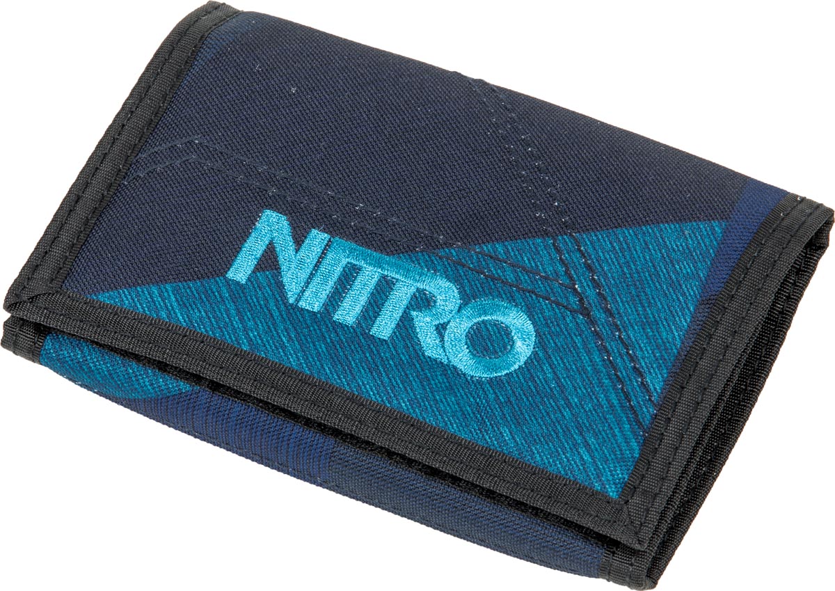 NITRO Geldbeutel WALLET Fragments Blue