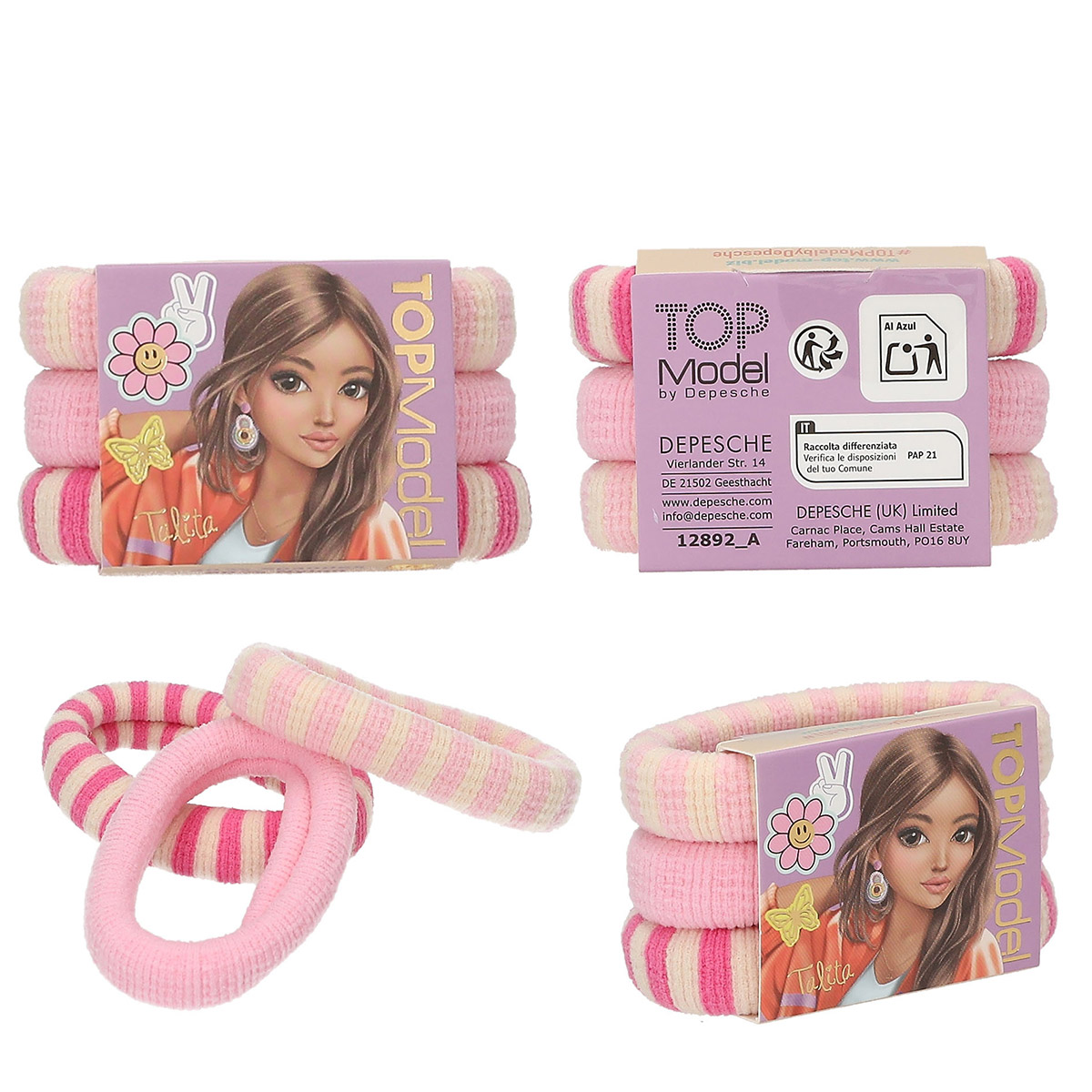 TOPModel Haargummi Set, Depesche