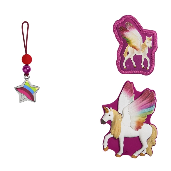 Step by Step MAGIC MAGS Schleich® Geflügeltes Regenbogeneinhorn, bayla