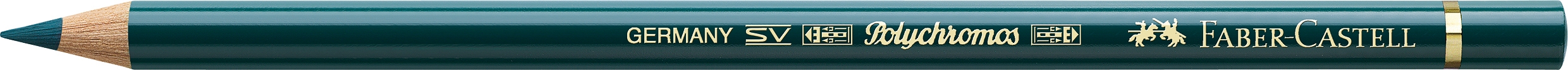 Faber-Castell Polychromos Kobaltgrün tief 158