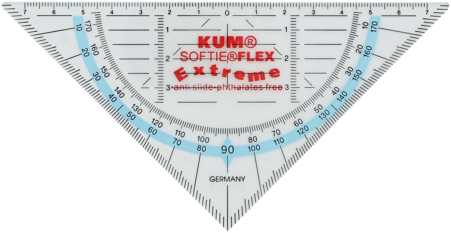 KUM Geometriedreieck 16cm 262 Flex Extreme TB