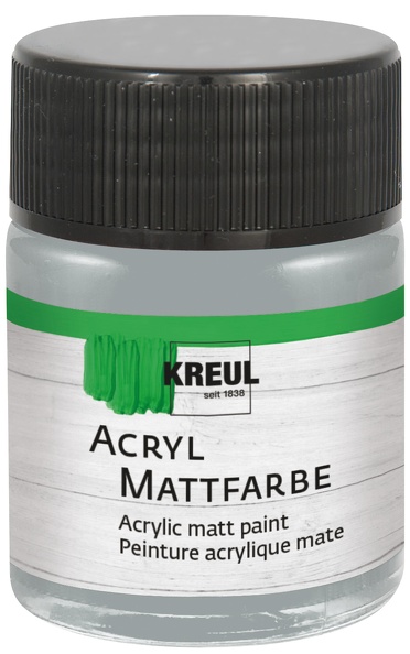 Kreul Acryl Mattfarbe 50ml blaugrau