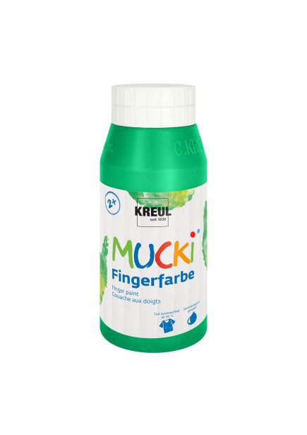 Fingerfarbe Mucki grün 750 ml