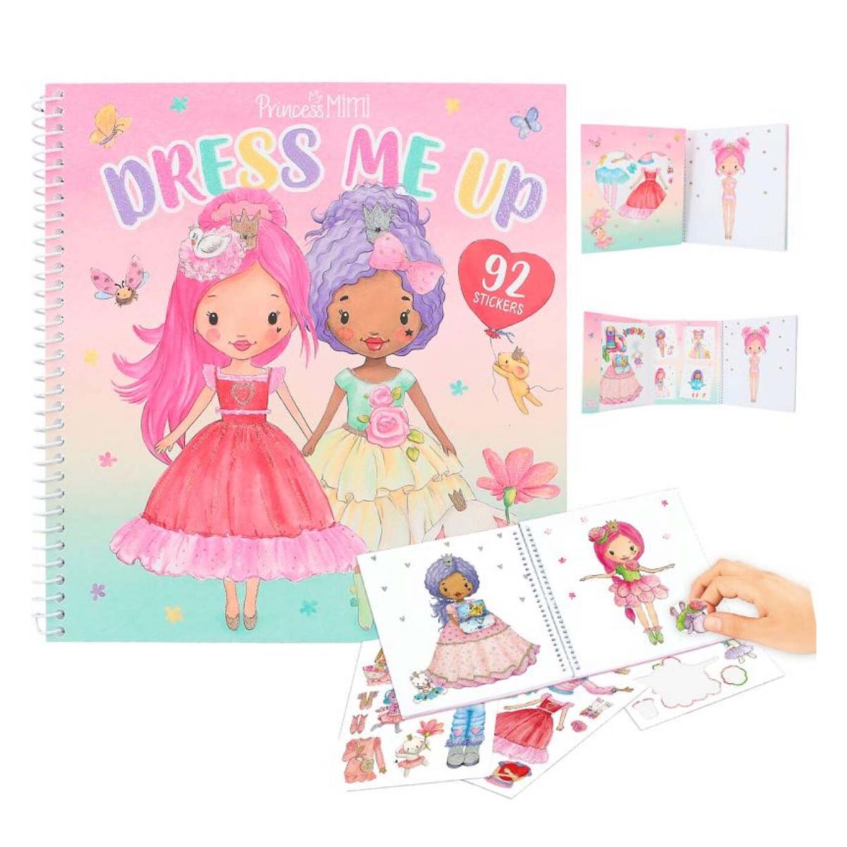 Prinzessin Mimi Stickerbuch, Prinzessin Mimi und Princess Lulu Dress me up, Depesche
