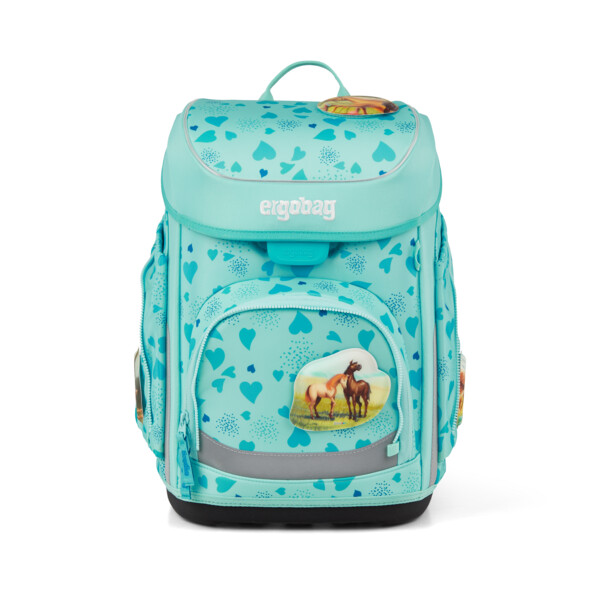 Ergobag Schulranzen-Set CUBO ReitBärtraum