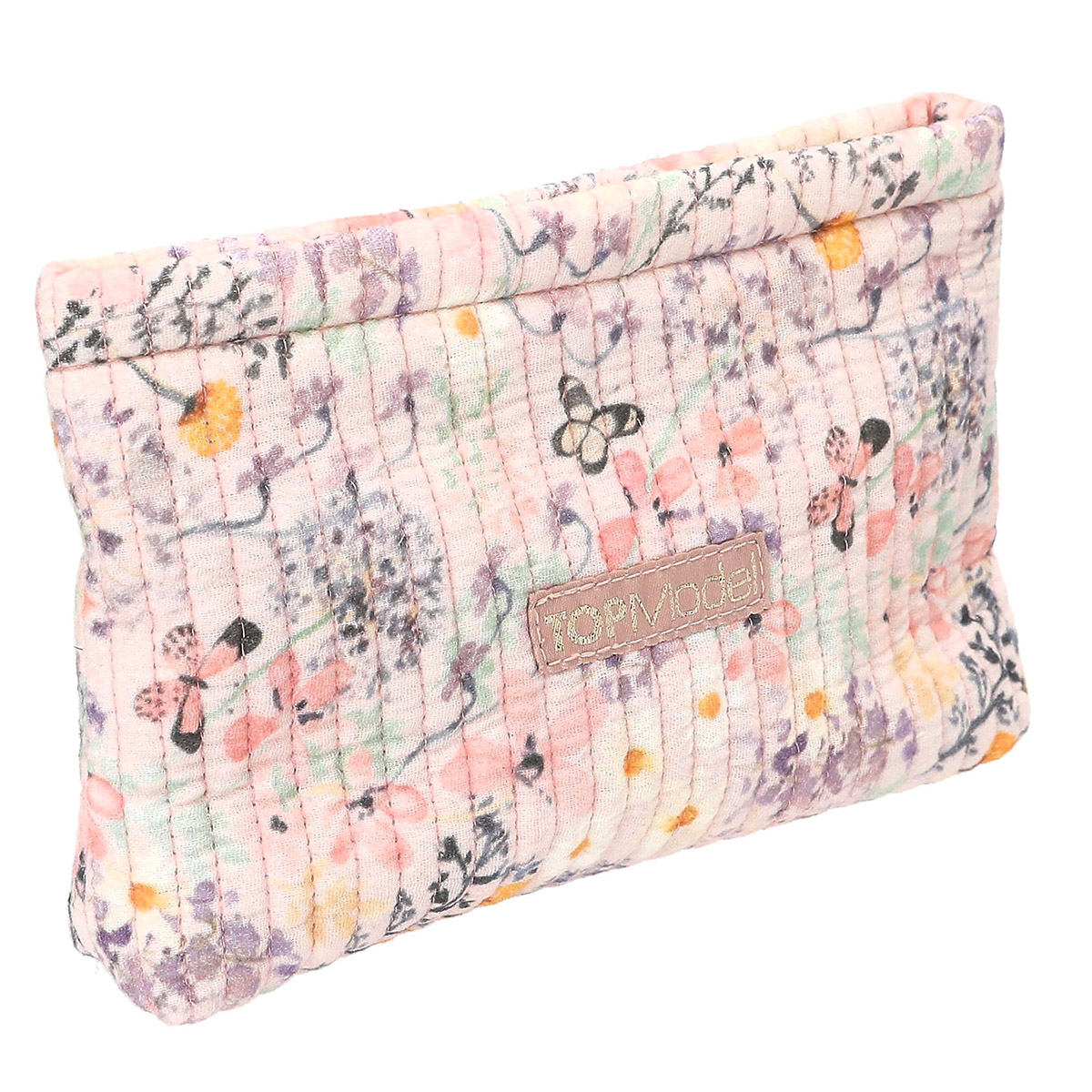 TOPModel Kosmetiktasche SUMMER FEELING mit Blumen und Schmetterlinge, Depesche