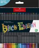 Faber-Castell Buntstifte Black Edition 24er Kartonetui