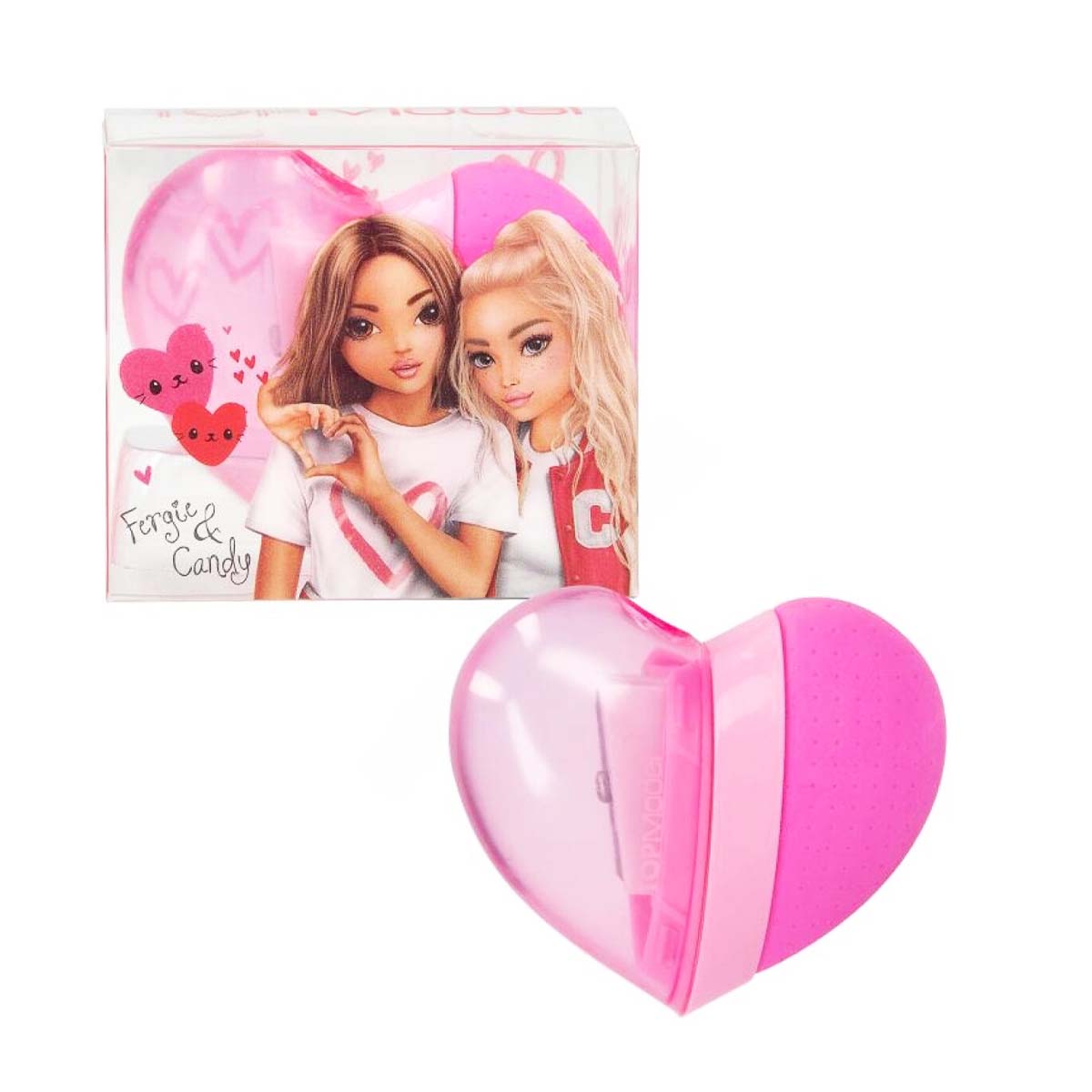 TOPModel Radierer und Spitzer, 2-in-1 Herz Radierer und Anspitzer One Love, Depesche