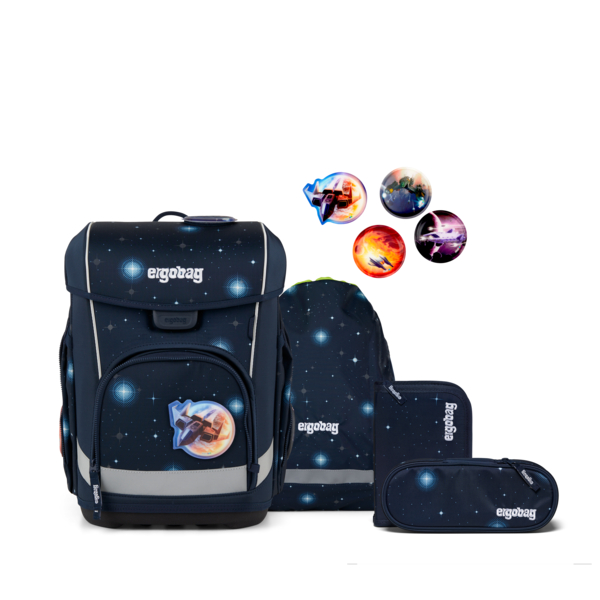 Ergobag Schulranzen-Set CUBO LIGHT KöBärnikus