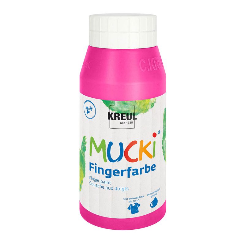 Fingerfarbe Mucki pink 750 ml