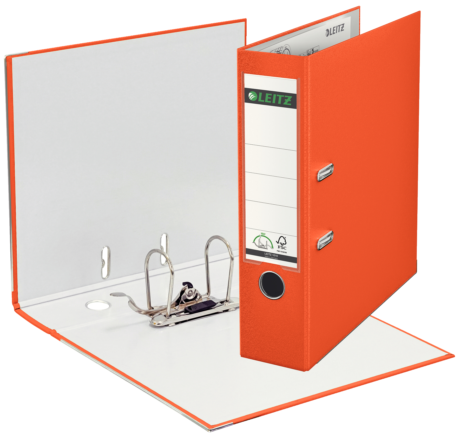 Qualitäts-Ordner PP 180° A4 80mm or Leitz