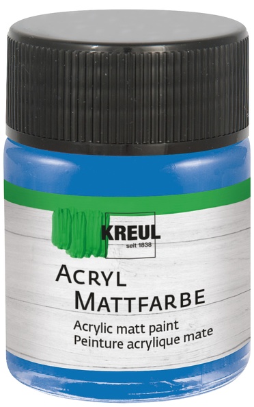 Kreul Acryl Mattfarbe 50ml Enzianblau