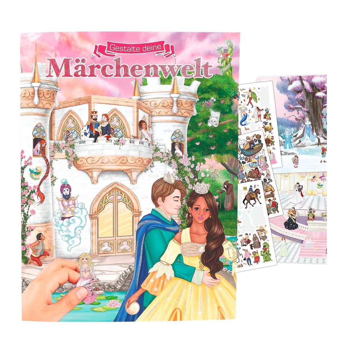 Stickerbuch Märchen, Gestalte deine Märchenwelt, Depesche