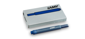 Lamy Tintenpatrone blau-schwarz nicht löschbar T10