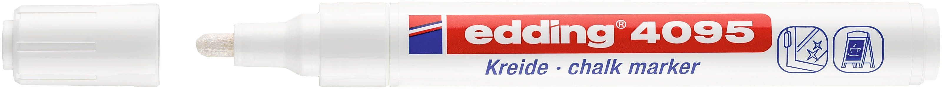 edding 4095 Kreidemarker weiß