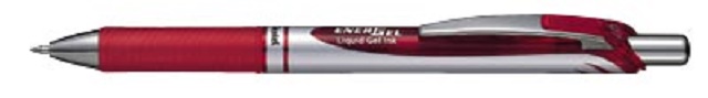Gel-Tintenroller Liquid EnerGel BL77 rot