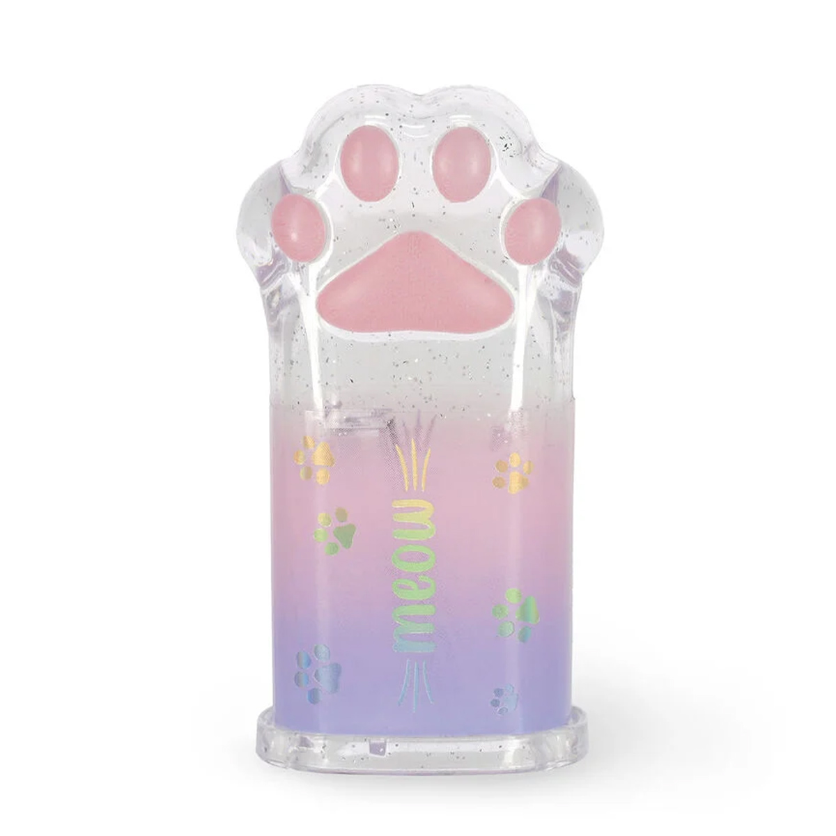 Legami Anspitzer mit Behälter Meow, Spitzer Katzenpfote Meow