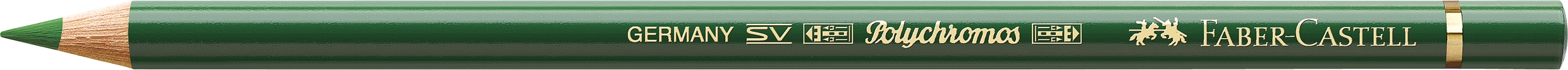 Faber-Castell Polychromos Permanentgrün oliv 167