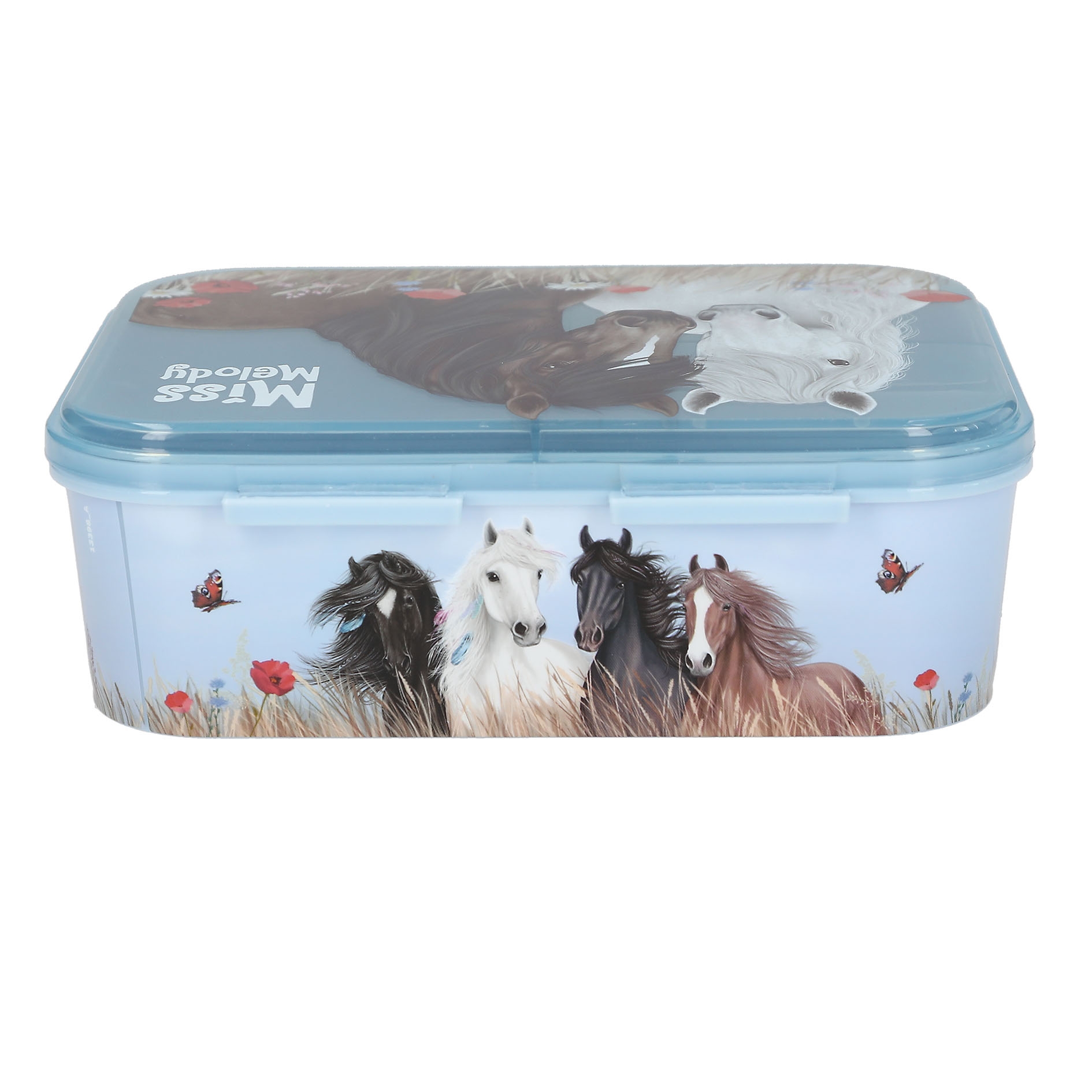 Miss Melody Brotdose DUSTY ROSE mit 3 Fächer, Depesche