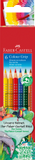 Faber-Castell Colour Grip 6er Kartonetui Wasservermalbare Buntstifte