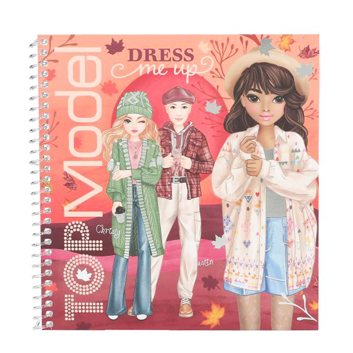 TOPModel Dress Me Up Stickerbuch COSY mit 11 Stickerbogen, Depesche