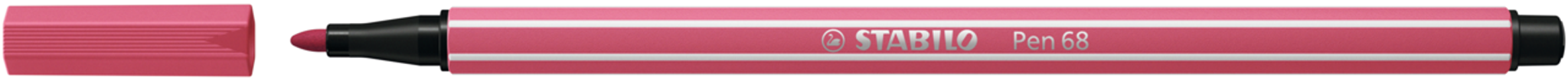 Fasermaler pen 68 erdbeerrot