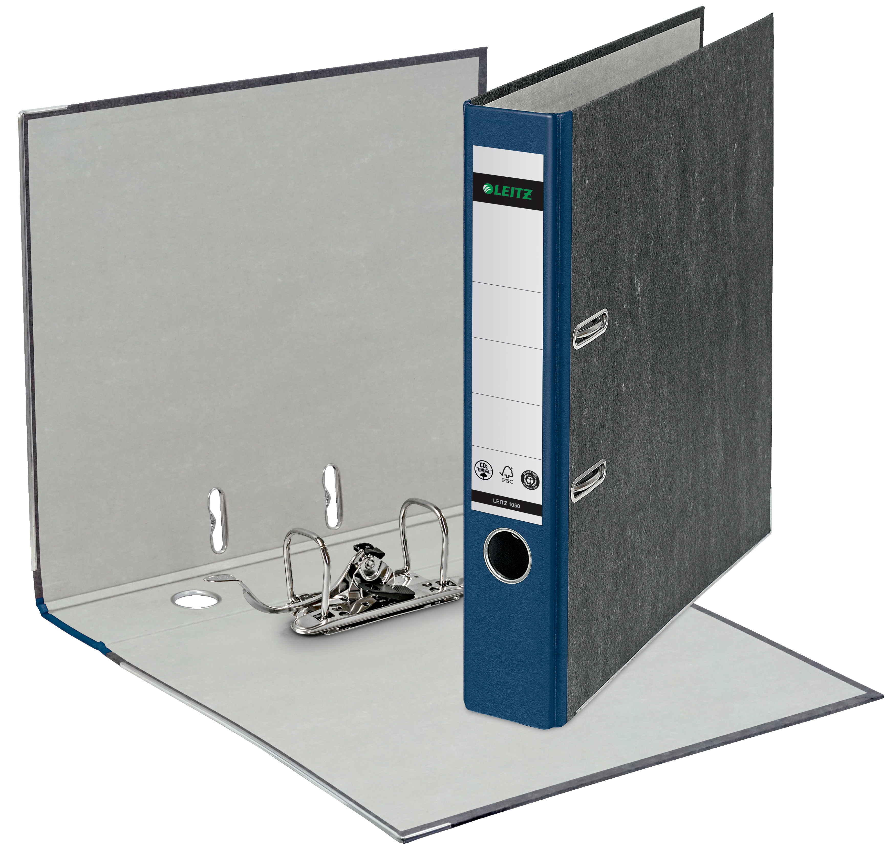 Qualitäts-Ordner 180° A4 50mm blau Leitz