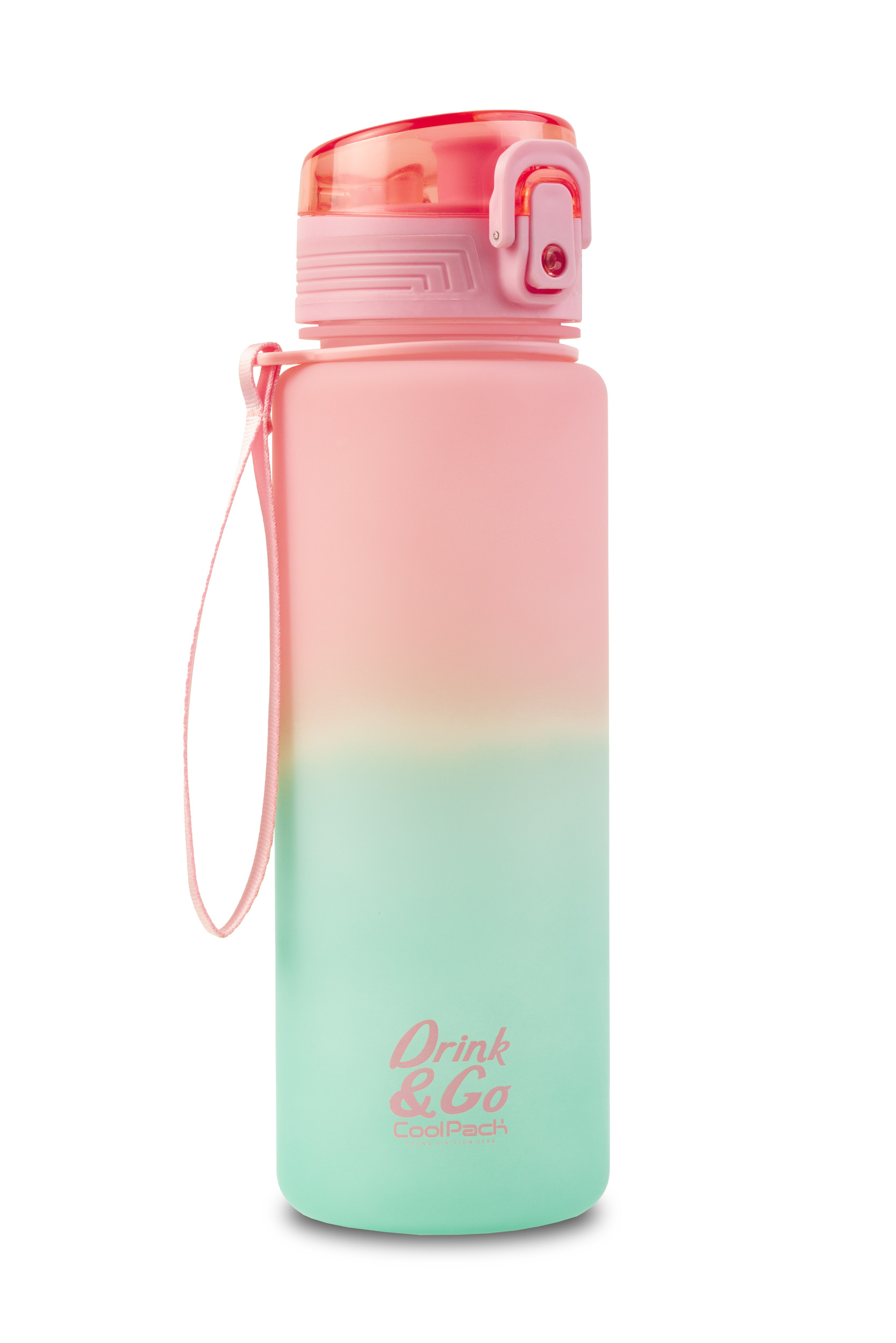 McNeill Wasserflasche BRISK Gradient Strawberry 600ml